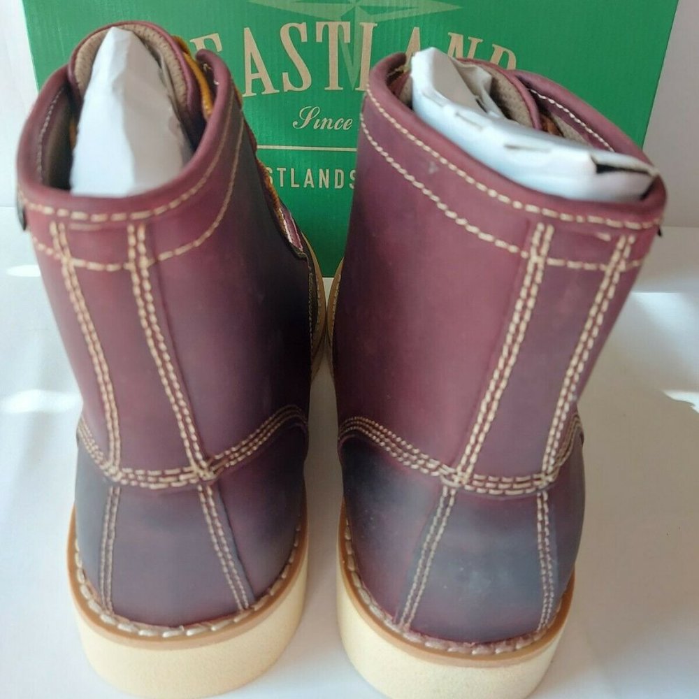 Eastland Lumber Up Leather Boot Mens Oxblood Red - Picture 7 of 8